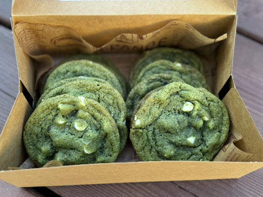 Matcha White Chocolate Chip Cookies