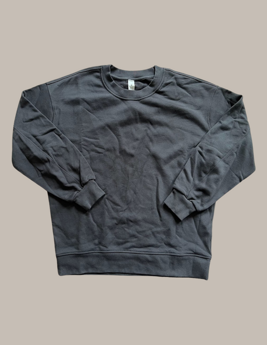 Perfectly Oversized Crew - Graphite Grey