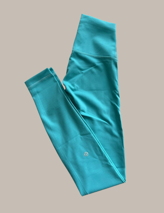 Wunder Train High-Rise Tight 28" - Tidal Teal