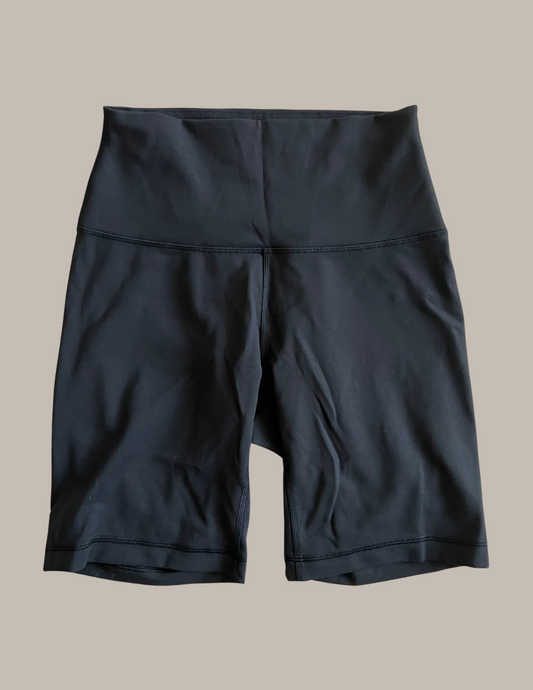 Wunder Train High-Rise Short 8" *Contour - Black